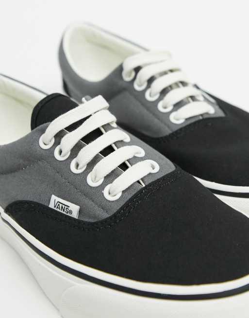 Vans Era Platform 2 Tone trainers in black pewter