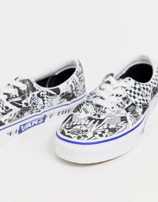 vans printed sneakers