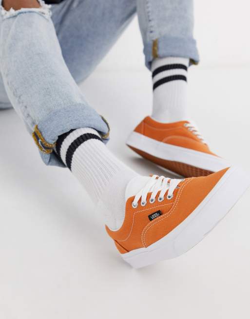 Vans on sale era orange