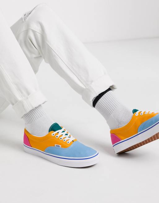 Vans era on sale canvas multi bright