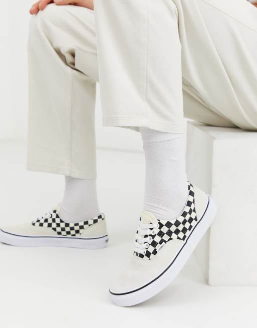 Vans era 2025 primary checkerboard sneaker