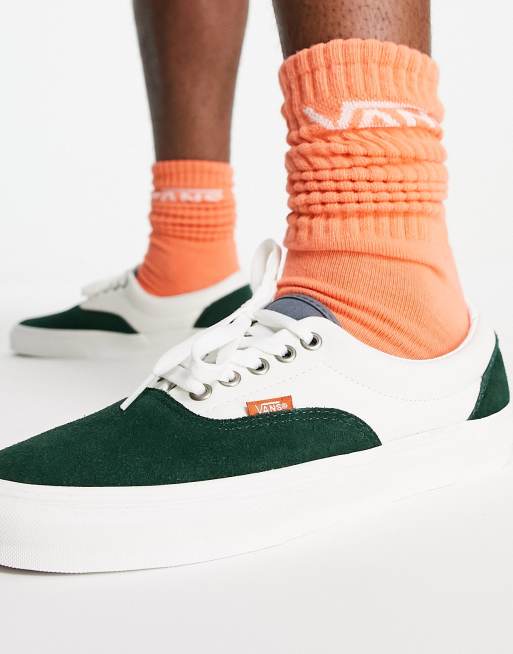 Green hot sale canvas vans