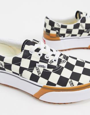 checkerboard era stacked vans
