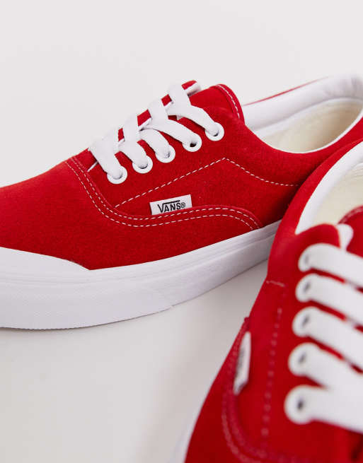 Vans hot sale era red