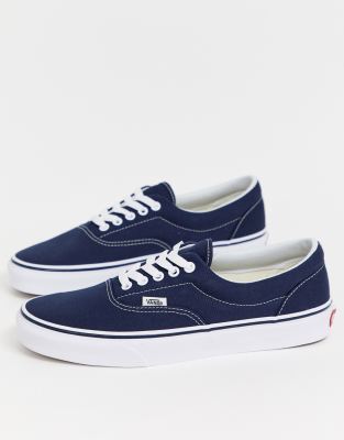 vans era trainers navy
