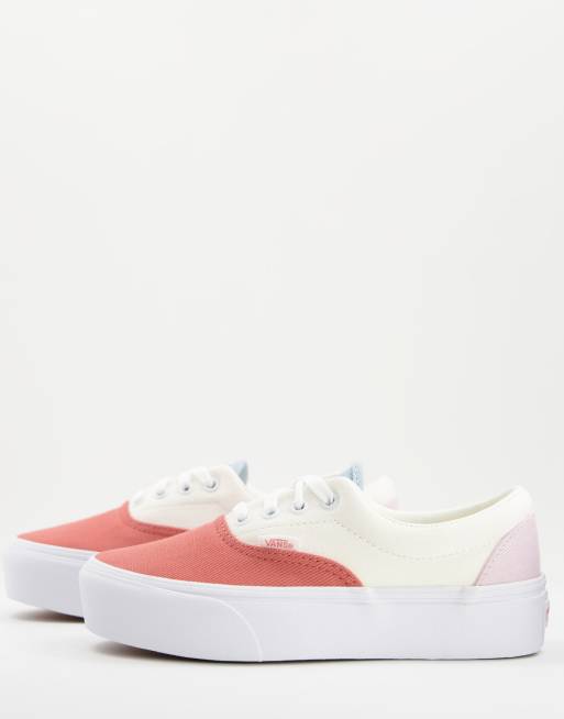 Vans pink sole sale