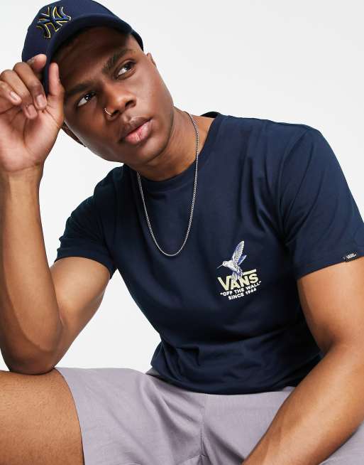 Vans t shop shirt kids navy