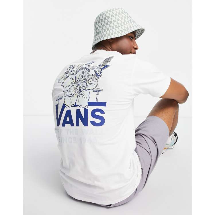 White t store shirt vans