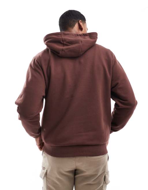 Pullover Hoodie Chocolate Brown Essentials Hoodie FEAR OF GOD