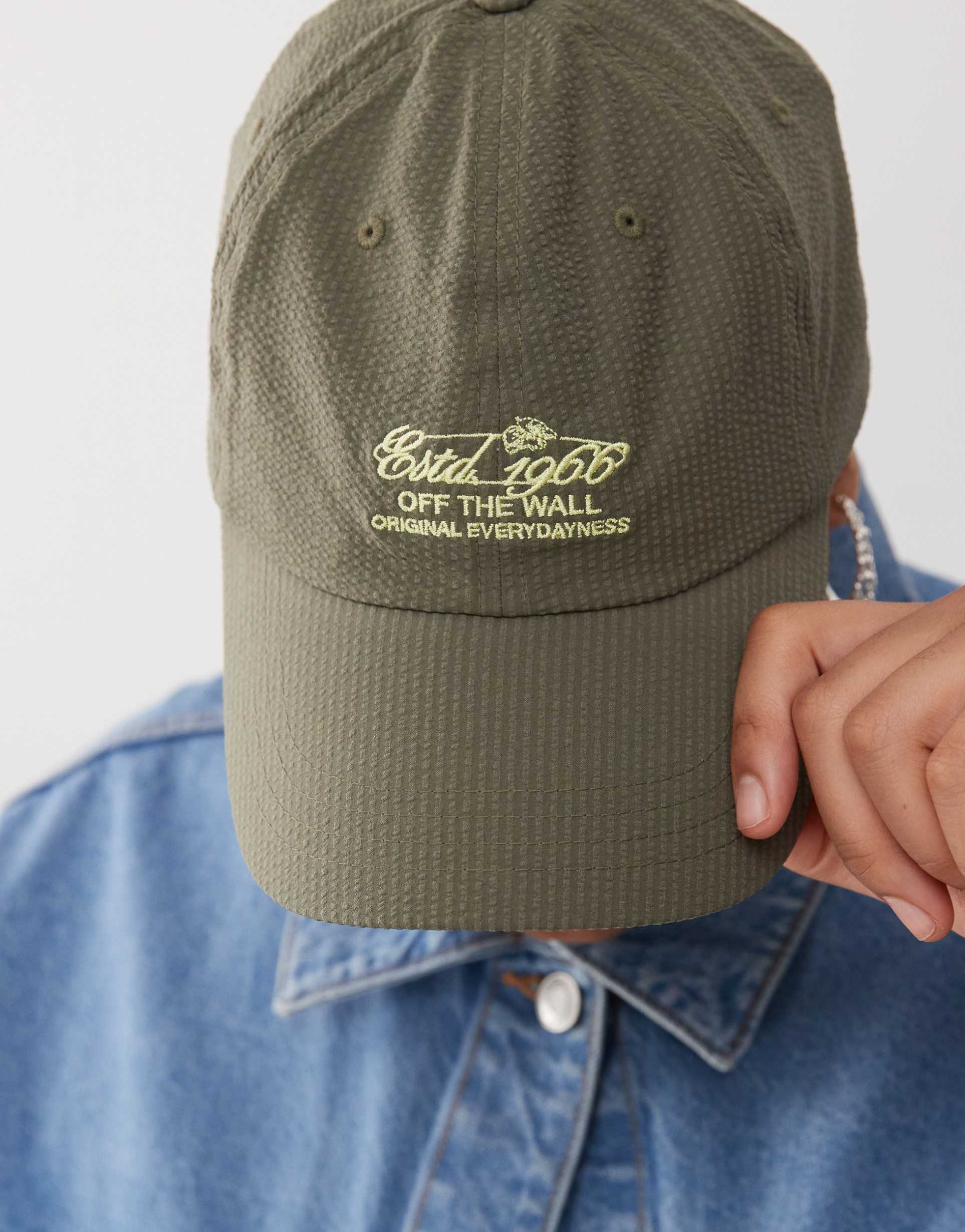 vans estd 1966 cap in green