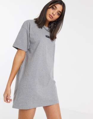 t shirt dress and vans