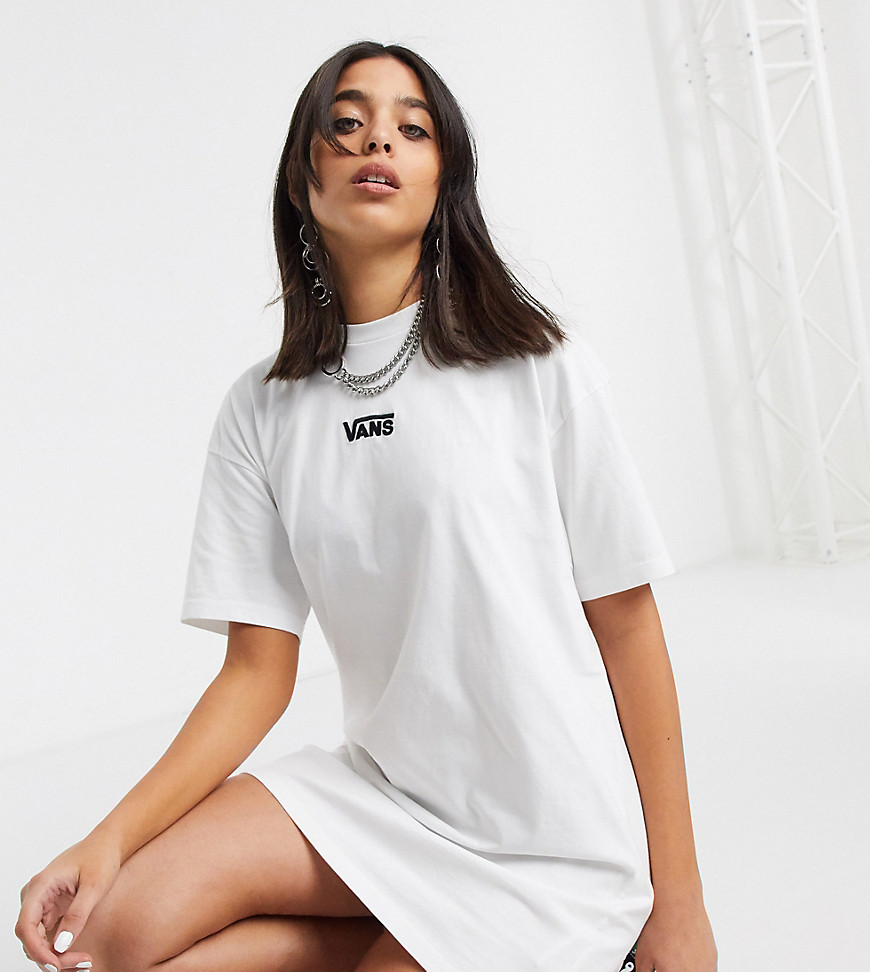 Vans everyday t-shirt dress in white Exclusive at ASOS