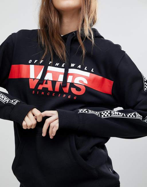 Vans patchwork hot sale checkered hoodie