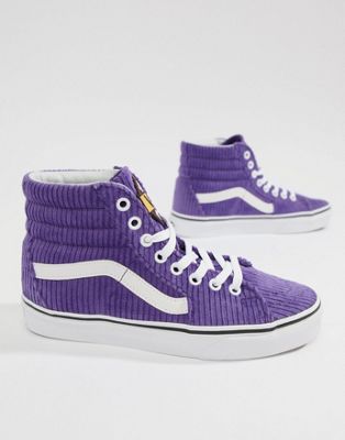 purple vans skate shoes