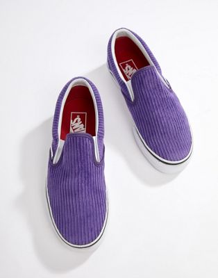 Vans Exclusive Purple Corduroy Slip-On 