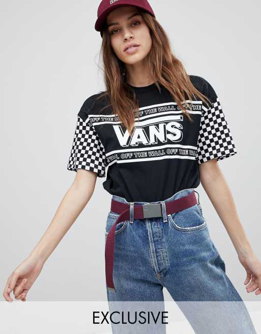 T shirt vans damier new arrivals