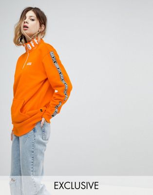orange vans sweatshirt