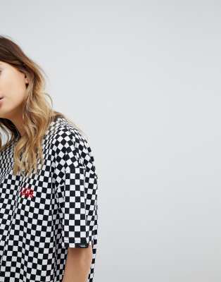 vans t shirt checkered