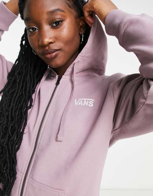 Sweat à capuche store vans rose