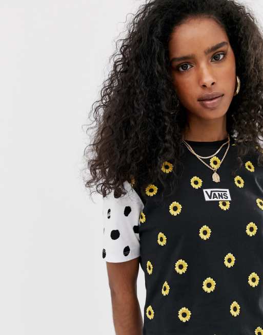 vans motif tournesol vans motif tournesol
