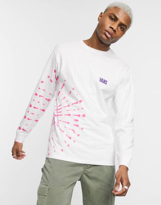 Vans Eyes Open long shirt t shirt in tie dye