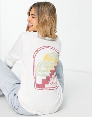 vans womens long sleeve top