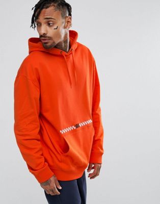orange hoodie vans