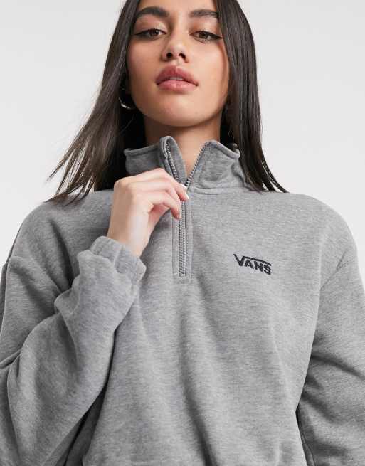 Felpa vans store zip ragazza