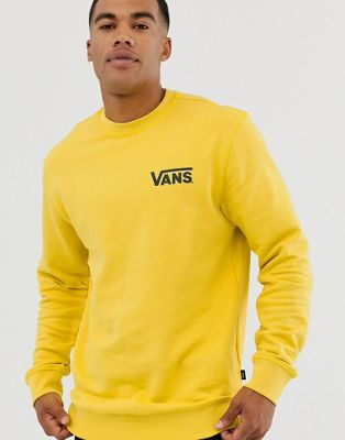 Vans - Felpa gialla con logo piccolo | ASOS