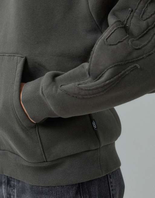 Vans Flame hoodie in black, 4 of 5