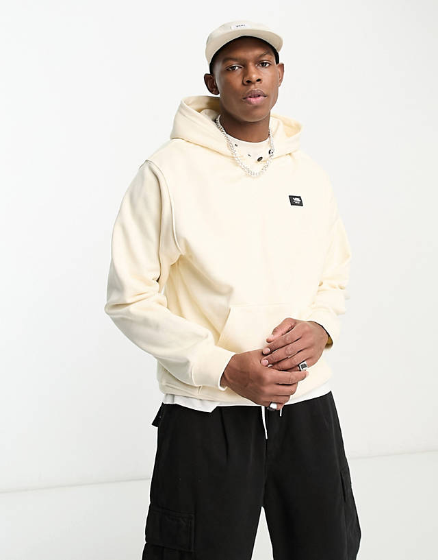 Vans - fleece hoodie in off white