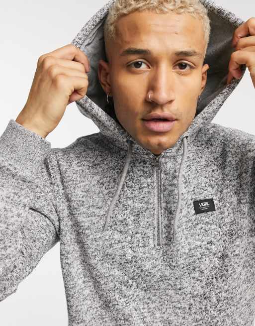 Vans grey zip outlet hoodie