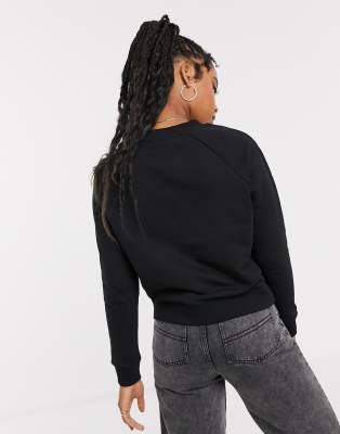 asos black sweatshirt