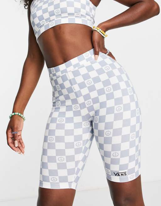 Checkered vans best sale with shorts