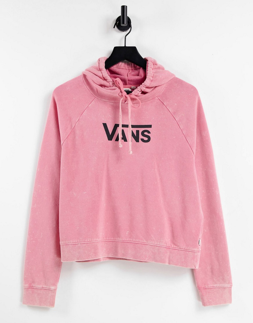 Vans Flying V Concrete hoodie in pink