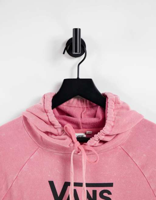 Pink vans 2025 hoodie mens