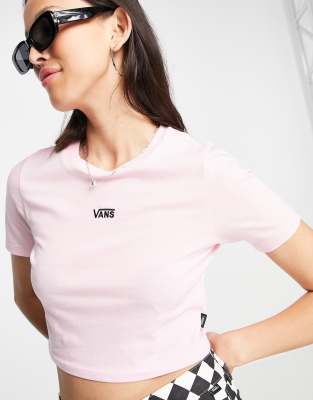 Vans Flying V cropped sweatshirt in pink