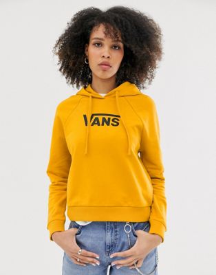 mustard yellow vans hoodie
