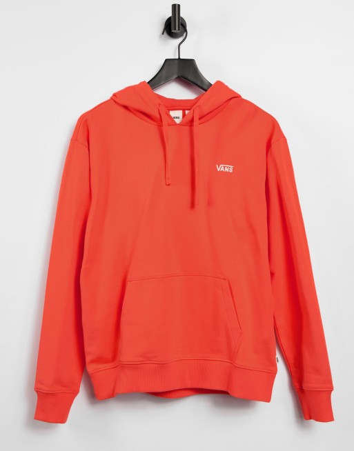 Orange store hoodie vans