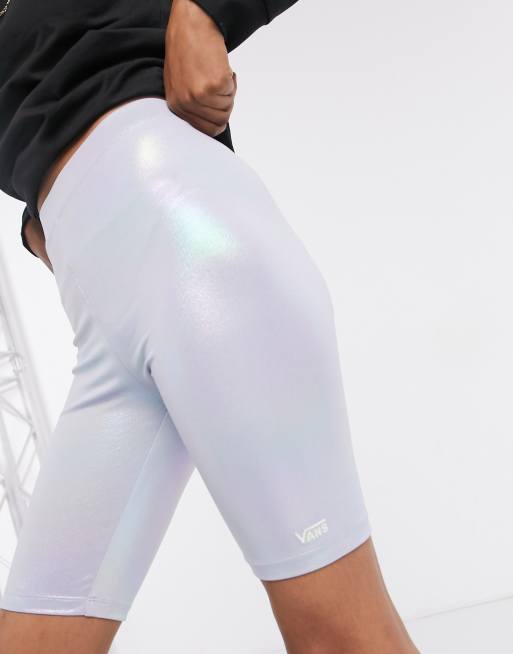 Vans Flying V iridescent legging shorts in multi