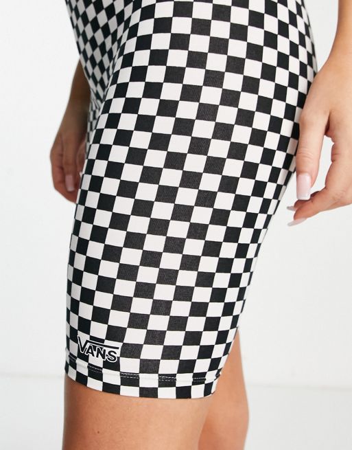 VANS Flying V Print - Black/White Checkerboard - Legging Short