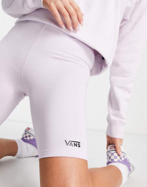 Vans Flying V legging shorts in lilac