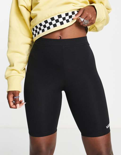 Vans – Flying V – Legging-Shorts in Schwarz
