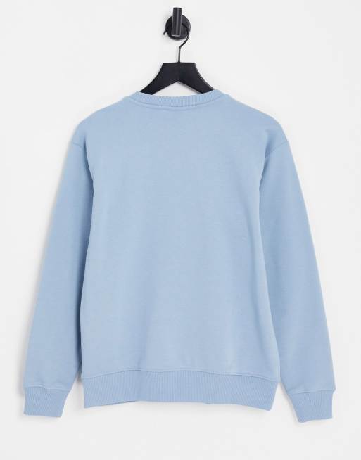 Felpa vans azzurra store