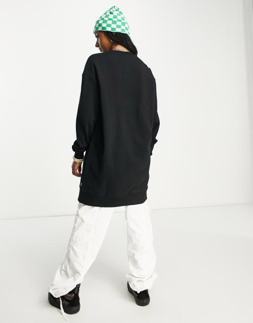Vans – Flying V – Oversize-Sweatshirt in Schwarz, 2 von 4