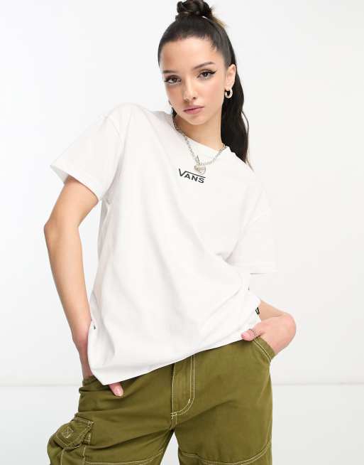 in white Flying ASOS t-shirt V Oversized | Vans