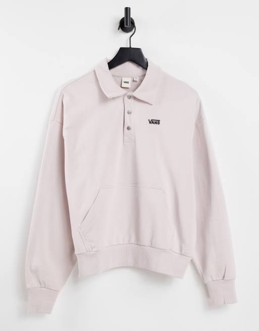 Vans - Flying V - Sweat style rugby - Violet pâle