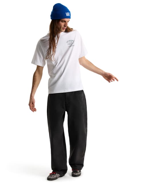 Vans Food spot T-shirt met korte mouwen in wit, 2 van 4