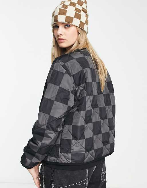 Checkerboard on sale vans jacket