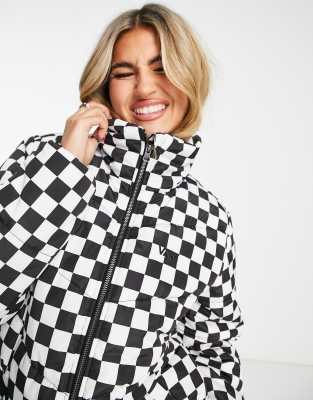 vans jacket checkered